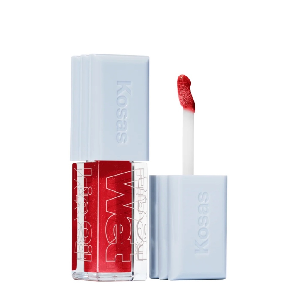 Kosas Wet Lip Oil Plumping Peptide Lip Treatment Gloss in Jaws